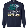 Seattle Mariners T Shirts Hoodie My Mom Is A Bigger Fan Than Your Mom