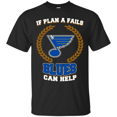 Beer St. Louis Blues T Shirts Hoodie If Plan A Fails St. Louis Blues Can Help