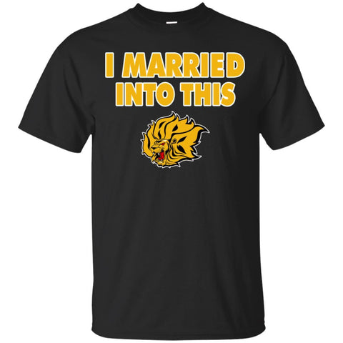 Arkansas-Pine Bluff Golden Lions T Shirts Hoodie I Married Into This