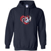Colorado Avalanche T Shirt Hoodie Color Water Heart