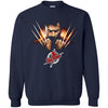 Wolverine Saint Francis Red Flash T Shirt Hoodie Ugly Christmas Sweater