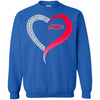 Cleveland Indians T Shirts Hoodie Love Heart