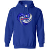 BUFFALO BILLS T Shirt Hoodie Color Water Heart