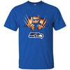 Wolverine Seattle Seahawks T-Shirts Hoodie Ugly Christmas Sweater