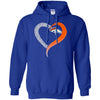 Denver Broncos T-Shirts Hoodie Ugly Christmas Sweater Heart