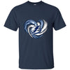 Tampa Bay Lightning T Shirt Hoodie Color Water Heart