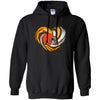 CLEVELAND BROWNS T Shirt Hoodie Color Water Heart