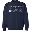 Toronto Maple Leafs T Shirt Hoodie I Am A Simple Woman Love Coffe Pizza Toronto Maple Leafs