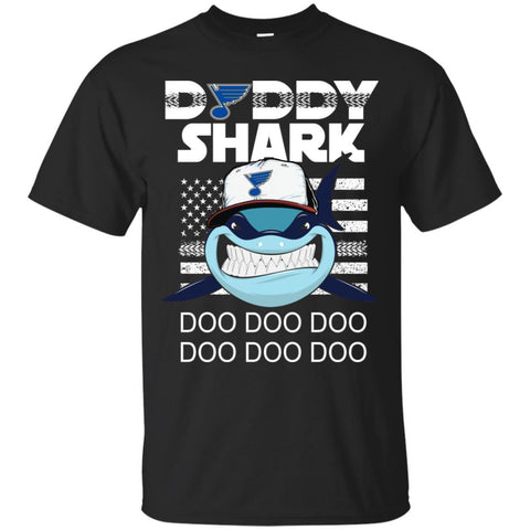 Daddy Shark St Louis Blues T Shirt Hoodie Ugly Christmas Sweater Daddy Shark Doo Doo Doo