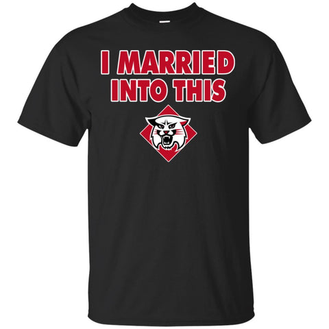 Davidson Wildcats T Shirts Hoodie I Married Into This