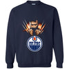 Wolverine Edmonton Oilers T-Shirts Hoodie Ugly Christmas Sweater