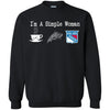New York Rangers T Shirt Hoodie I Am A Simple Woman Love Coffe Pizza New York Rangers