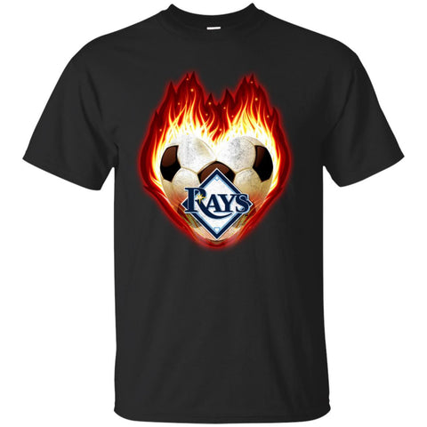 Soccer Tampa Bay Rays T Shirts Hoodie Fire Heart