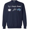 ORLANDO MAGIC T Shirt Hoodie I Am A Simple Woman Love Coffe Pizza ORLANDO MAGIC