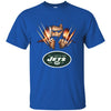 Wolverine NEW YORK JETS T-Shirts Hoodie Ugly Christmas Sweater