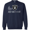 Nike Oakland Raiders T Shirts Hoodie Just Do It