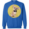 Chihuahua T Shirts Hoodie  Funny Chihuahua Wearing Glasses