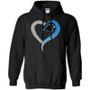 CAROLINA PANTHERS T-Shirts Hoodie Ugly Christmas Sweater Heart
