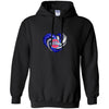 DETROIT PISTONS T Shirt Hoodie Color Water Heart