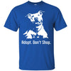 Pitbull T Shirts Hoodie  Adopt Don't Shop