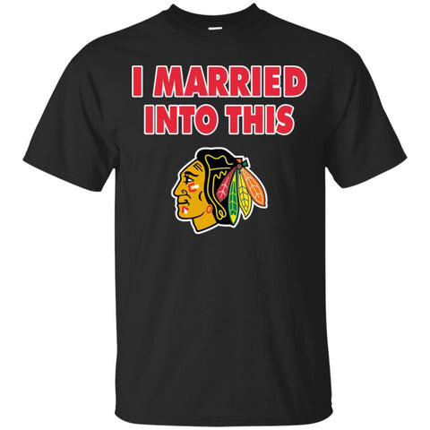 Chicago Blackhawks T Shirt I Married Into This T Shirts Hoodie