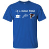 Atlanta Falcons T Shirt Hoodie I Am A Simple Woman Love Coffe Pizza Atlanta Falcons
