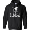 Pitbull T Shirts Hoodie  Crazy Pit Bull Lady