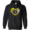 DENVER NUGGETS T Shirt Hoodie Color Water Heart