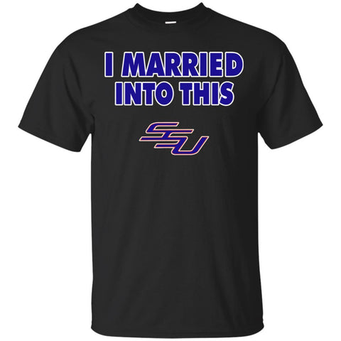 Savannah State Tigers T Shirts Hoodie I Married Into This
