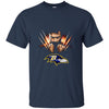 Wolverine Baltimore Ravens T-Shirts Hoodie Ugly Christmas Sweater