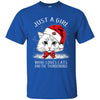 Cats Southern Utah Thunderbirds T Shirt Hoodie Ugly Christmas Sweater Just A Girl Who Loves Cats And Christmas