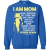 Wonder Woman I Am Mom T Shirts Hoodie