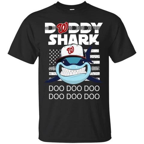Daddy Shark Washington Nationals T Shirt Hoodie Ugly Christmas Sweater Daddy Shark Doo Doo Doo