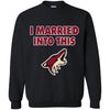 Arizona Coyotes T Shirt I Married Into This T Shirts Hoodie