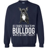 Bulldog T Shirts Hoodie  Of Course I Talk To
