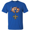 Wolverine New Orleans Saints T-Shirts Hoodie Ugly Christmas Sweater