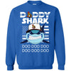 Daddy Shark Ottawa Senators T Shirt Hoodie Ugly Christmas Sweater Daddy Shark Doo Doo Doo