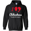 Chihuahua T Shirts Hoodie  I Love Chihuahua