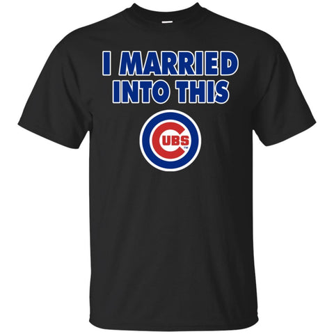 Chicago Cubs T Shirt I Married Into This T Shirts Hoodie