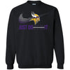 Nike Minnesota Vikings T Shirts Hoodie Just Do It