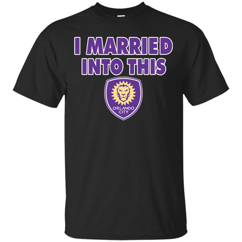 Orlando City SC T Shirts Hoodie I Married Into This