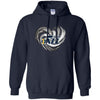 UTAH JAZZ T Shirt Hoodie Color Water Heart