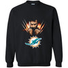 Wolverine MIAMI DOLPHINS T-Shirts Hoodie Ugly Christmas Sweater