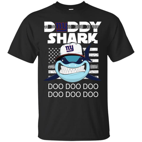 Daddy Shark NEW YORK GIANTS T Shirt Hoodie Ugly Christmas Sweater Daddy Shark Doo Doo Doo