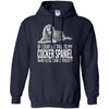 Cocker Spaniel T Shirts Hoodie  Of Course I Talk To