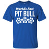 Pitbull T Shirts Hoodie  World's Best Pitbull Mom