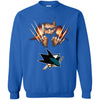 Wolverine San Jose Sharks T-Shirts Hoodie Ugly Christmas Sweater