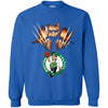Wolverine BOSTON CELTICS T-Shirts Hoodie Ugly Christmas Sweater