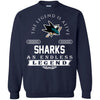 San Jose Sharks T Shirts Hoodie The Legend Is Alive