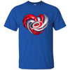 Carolina Hurricanes T Shirt Hoodie Color Water Heart